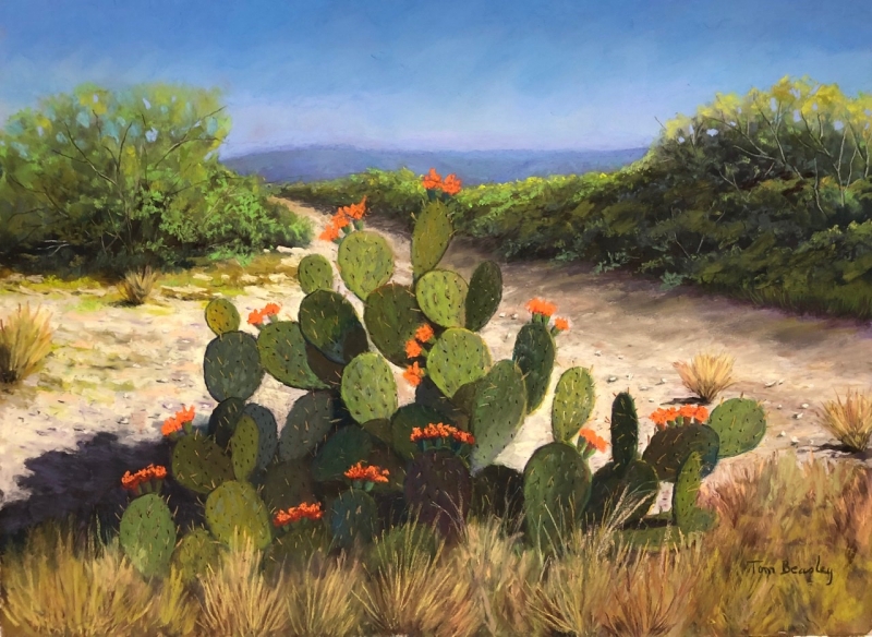 Sendero Prickly Pear by artist Tom Beasley